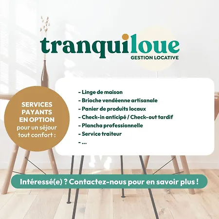 Tranquiloue - Maison Moderne - 18 Min Puy Du Fou Сasa de vacaciones Les Herbiers